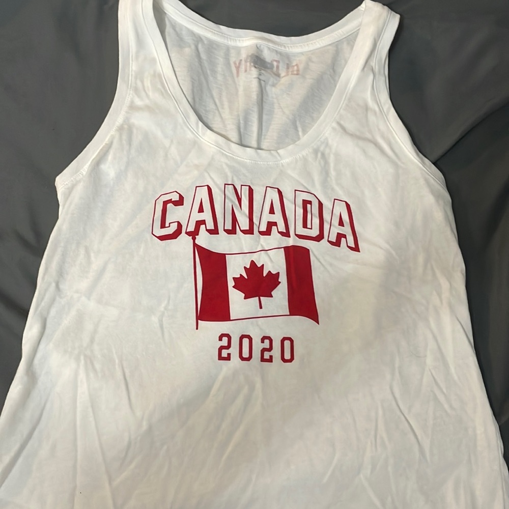Canada day tank top